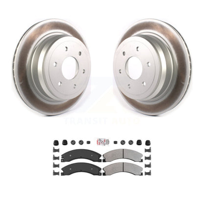 Kit de plaquettes de frein à disque semi-métalliques avec revêtement arrière, pour Nissan TITAN X 2016 – 2024