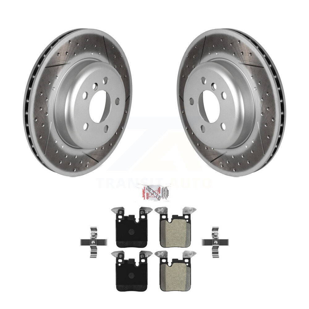 Kit de plaquettes de frein semi-métalliques pour Rotor de frein arrière, pour BMW 328i xDrive 330i 335i 428i