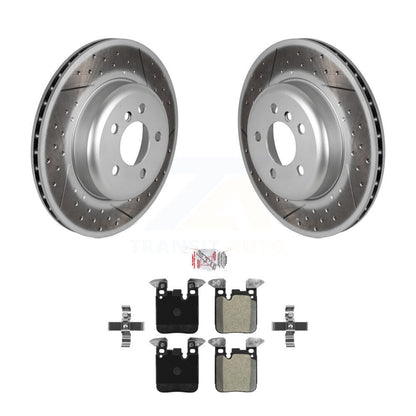 Kit de plaquettes de frein semi-métalliques pour Rotor de frein arrière, pour BMW 328i xDrive 330i 335i 428i
