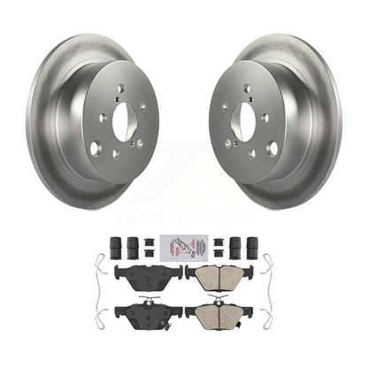Kit de rotors de frein à disque à revêtement arrière et de plaquettes en céramique pour Subaru Crosstrek