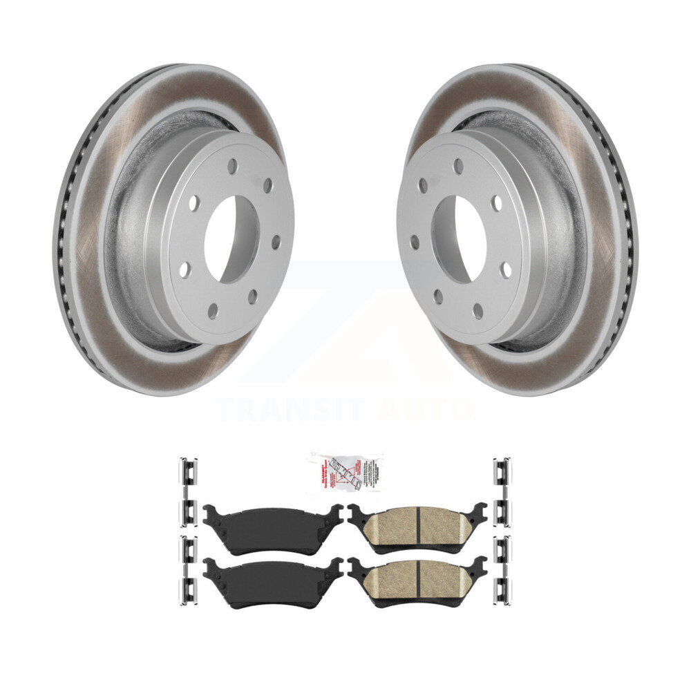Kit de plaquettes en céramique pour Rotor de frein arrière, pour Ford F-150 2012 – 2014, avec roue à 7 écrous