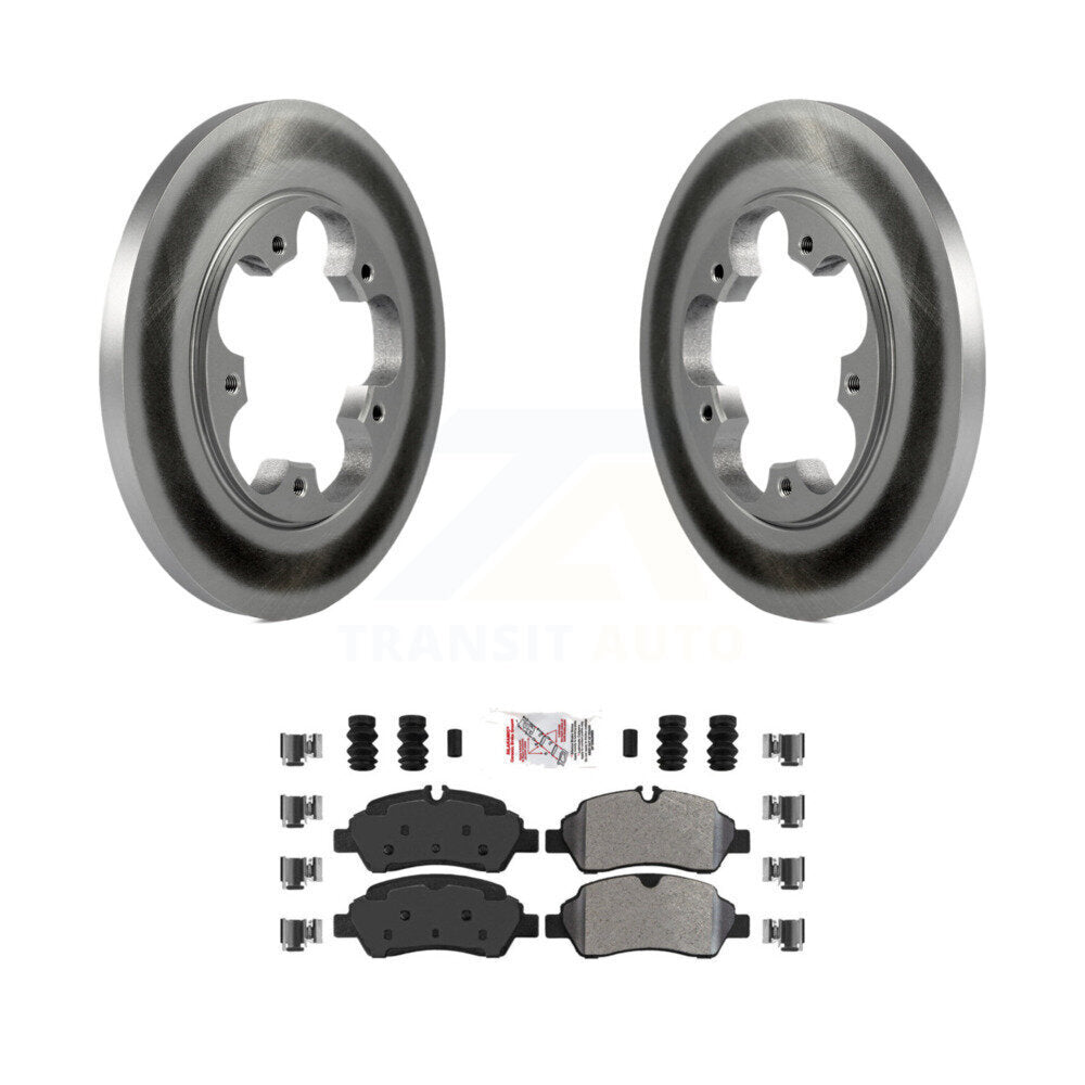 Kit de plaquettes de frein semi-métalliques pour rotors de frein arrière, pour Ford Transit-250 Transit-150 H