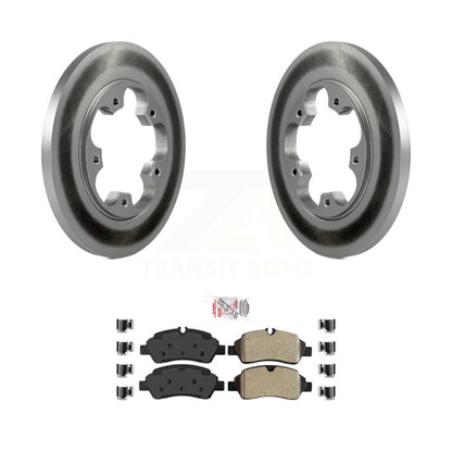 Kit de plaquettes de frein semi-métalliques pour rotors de frein arrière, pour Ford Transit-250 Transit-150 H