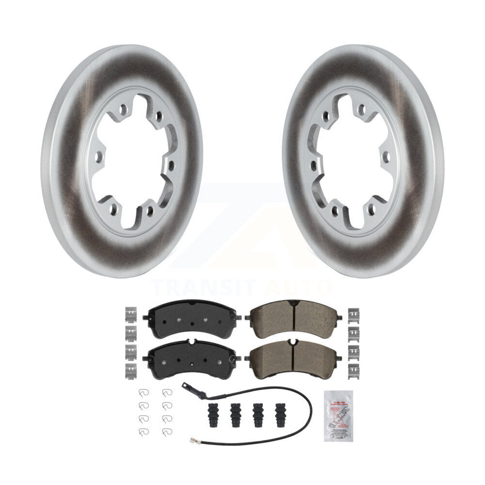 Kit de plaquettes de frein semi-métalliques pour rotors de frein arrière, pour Ford Transit-250 Transit-150 H