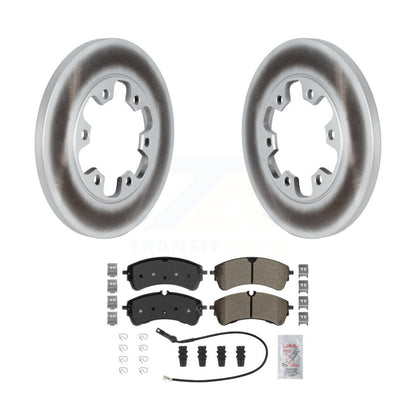 Kit de plaquettes de frein semi-métalliques pour rotors de frein arrière, pour Ford Transit-250 Transit-150 H