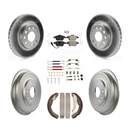 Kit de tambour de revêtement de tampon semi-métallique de Rotor de frein à disque avant et arrière pour Volkswagen Jett