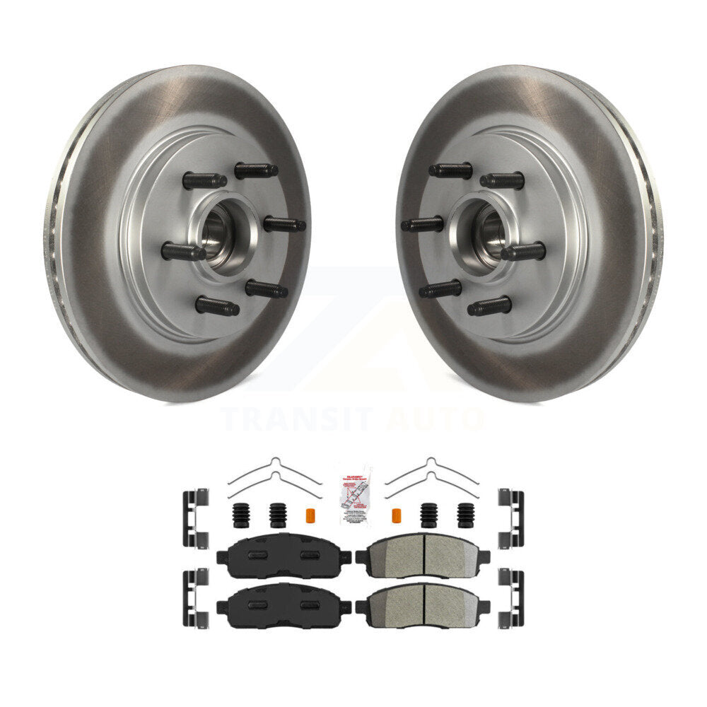 Kit de plaquettes de frein semi-métalliques pour rotors de frein avant, pour Ford F-150 Lincoln Mark LT RW