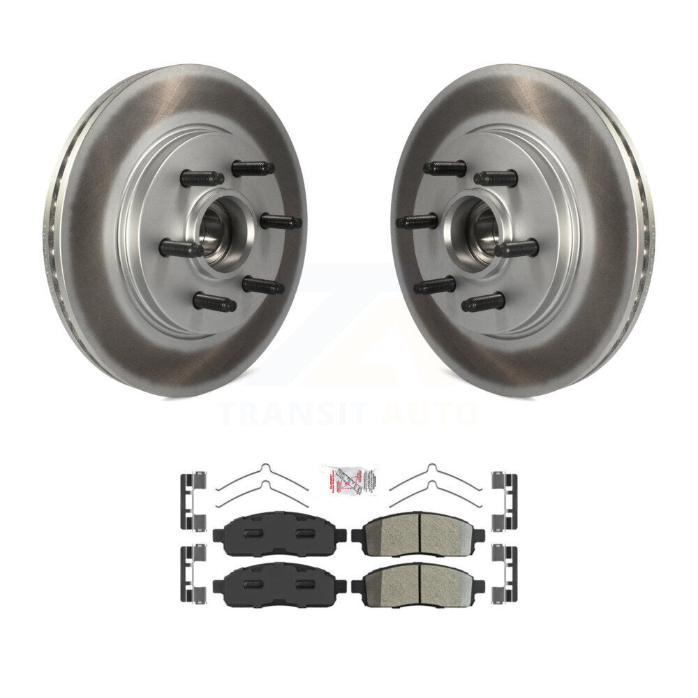Kit de plaquettes de frein semi-métalliques pour rotors de frein avant, pour Ford F-150 Lincoln Mark LT RW