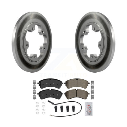 Kit de rotor de frein arrière et de plaquettes semi-métalliques pour Ford Transit-250 Transit-15
