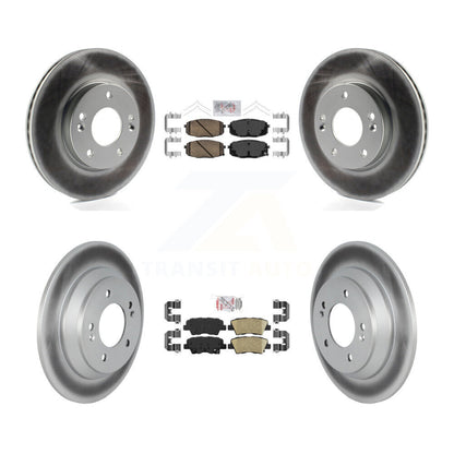 Kit de rotors de frein à revêtement de plaquettes en céramique avant et arrière, pour Hyundai Kona FWD 2022 avec 1.6