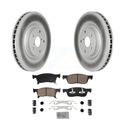 Kit de disques de frein à disque avec revêtement avant et plaquettes en céramique pour Subaru Ascent 2019-2024