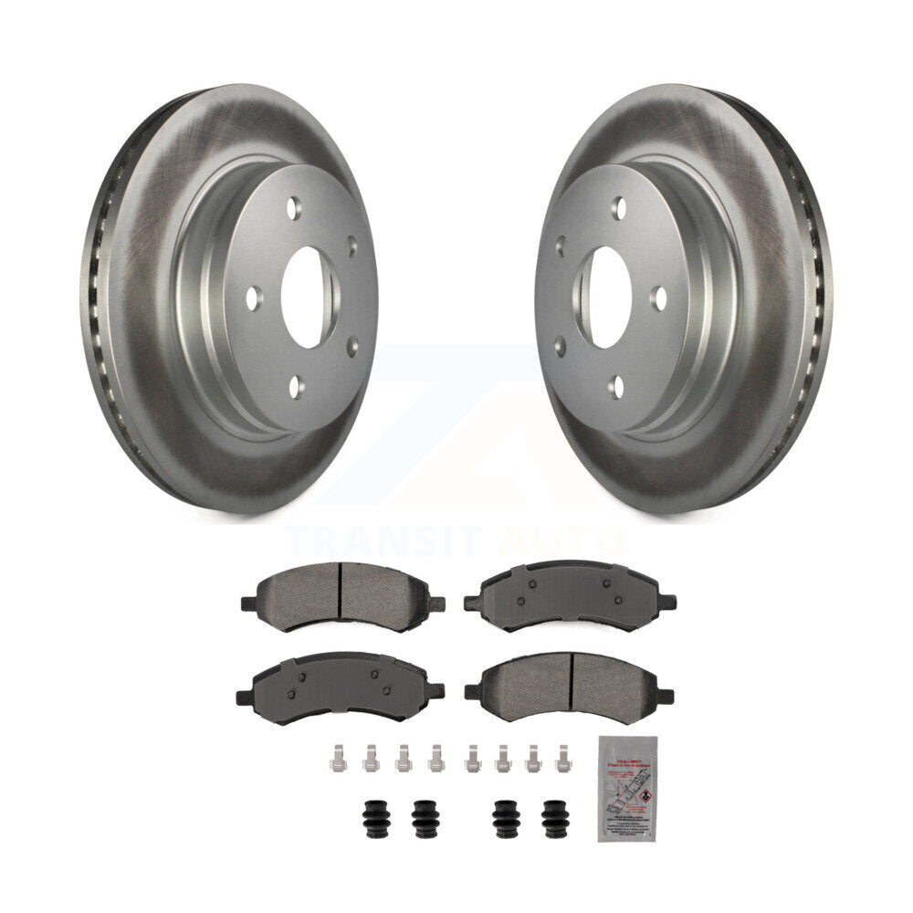 Kit de plaquettes semi-métalliques de Rotor de frein de manteau avant pour Ram 1500 Classic Dodge Chrysler