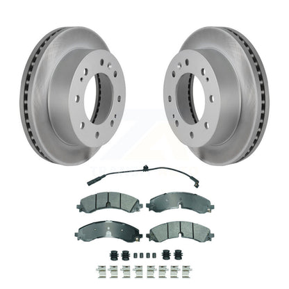 Kit de plaquettes de frein semi-métalliques avec revêtement avant, pour GMC Chevrolet Sierra 2500 H
