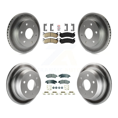 Kit de Rotor de frein à revêtement de plaquette semi-métallique avant et arrière en céramique pour Chevrolet GMC 150