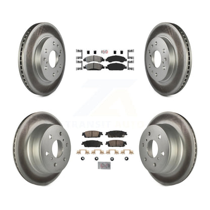 Kit de Rotor de frein à revêtement en céramique, semi-métallique avant et arrière, pour GMC Sierra 1500 X