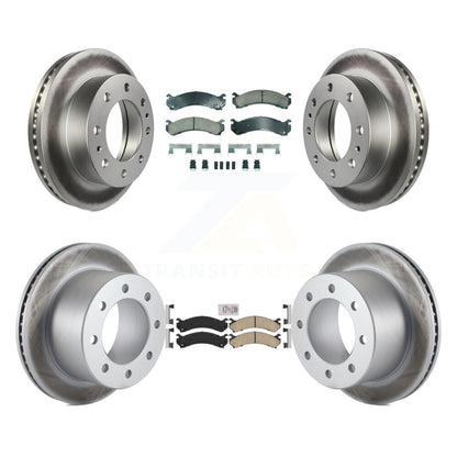 Kit de rotors de frein à revêtement en céramique, pour Chevrolet GMC Silverado 3500 H, avant et arrière
