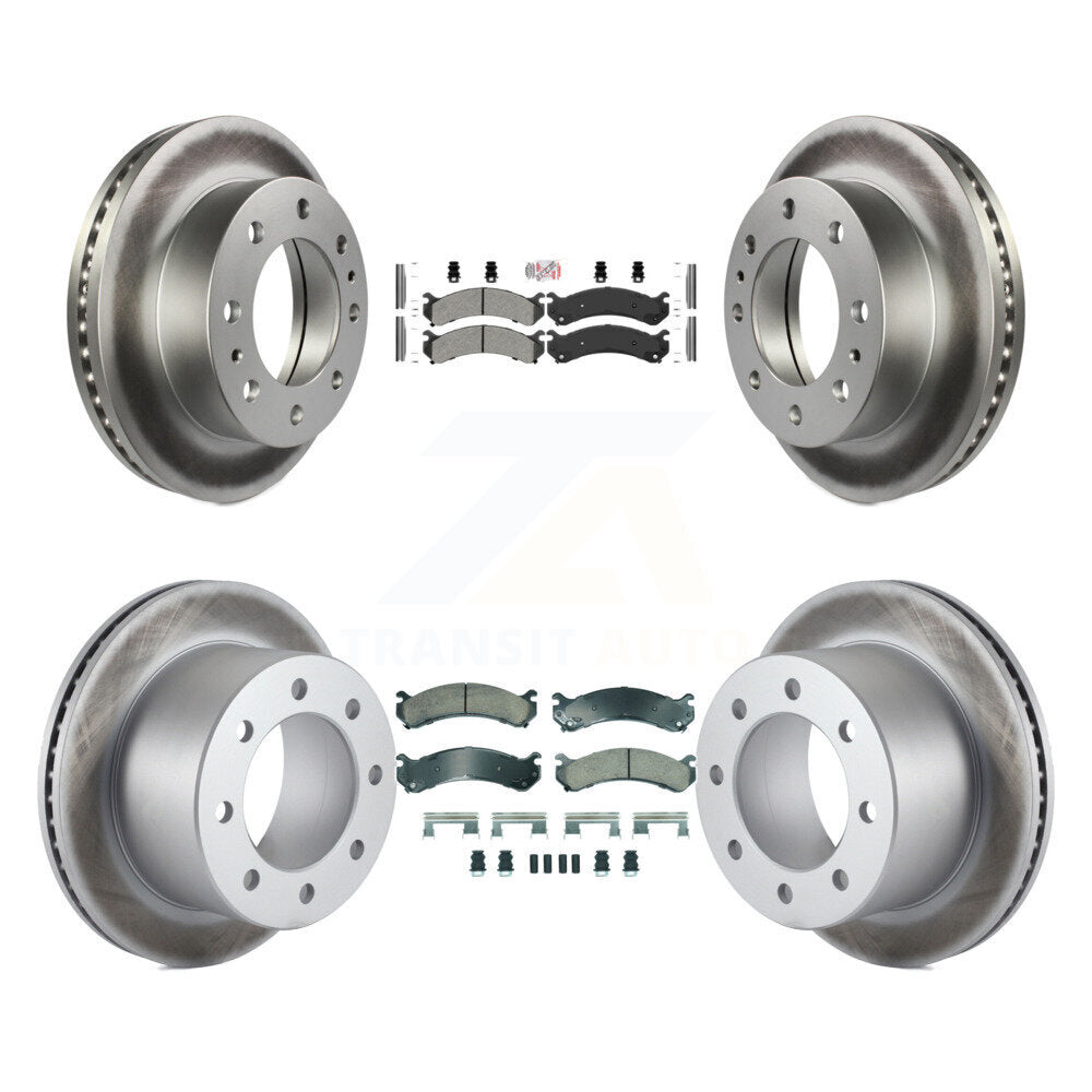 Kit de Rotor de frein à revêtement en céramique, semi-métallique avant et arrière, pour Chevrolet GMC 350