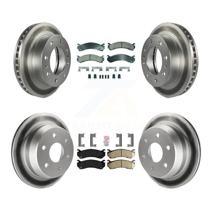 Kit de rotors de frein à revêtement en céramique, pour Chevrolet Silverado 2500 HD GM, avant et arrière