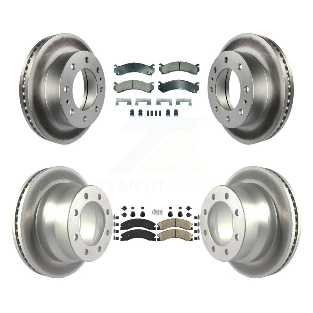 Kit de rotors de frein à disque en céramique, revêtement avant et arrière, pour Chevrolet Express 4500 GM