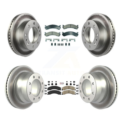 Kit de rotors de frein à disque en céramique, revêtement avant et arrière, pour Chevrolet Express 4500 GM