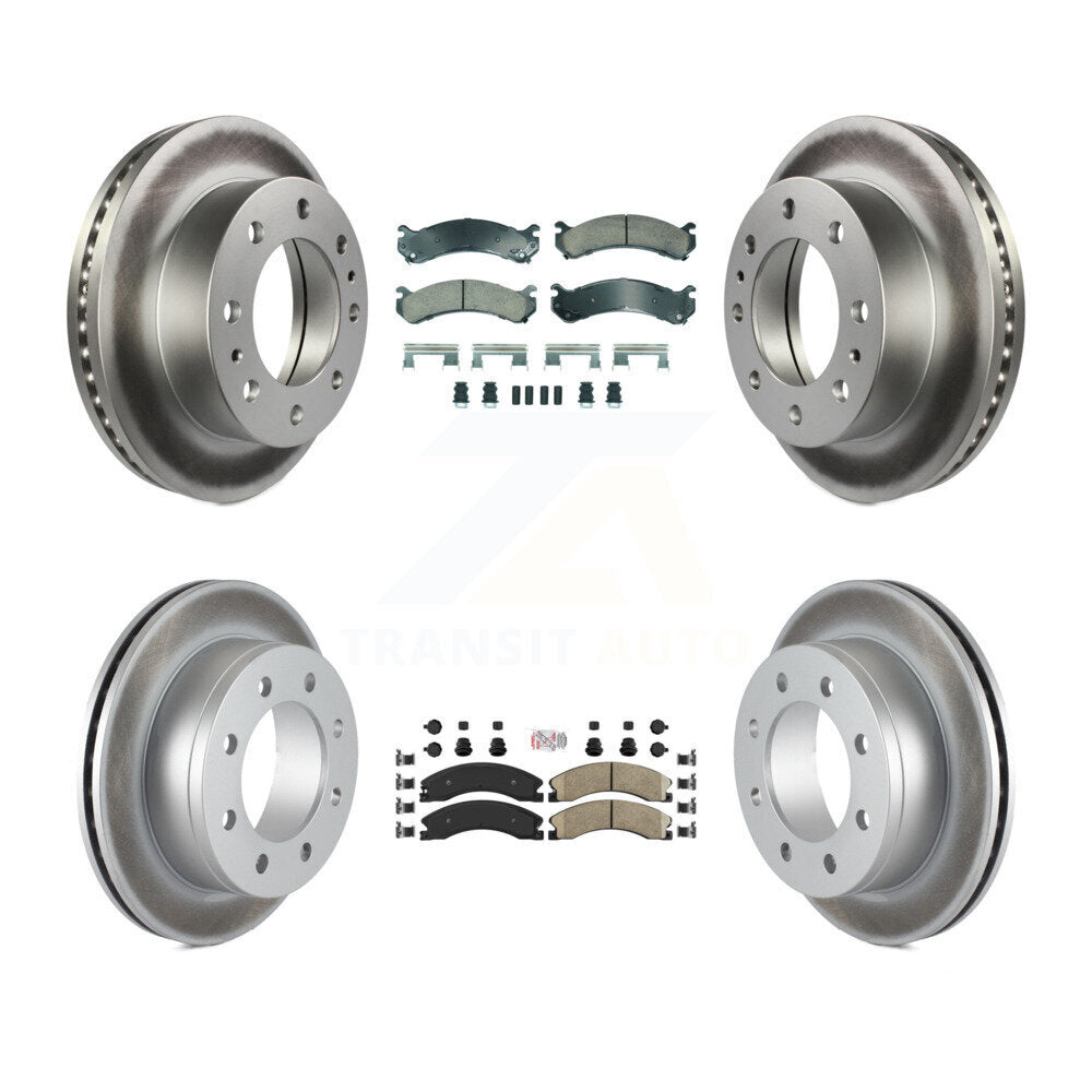 Kit de rotors de frein à disque avant et arrière en céramique, pour Chevrolet Express 450