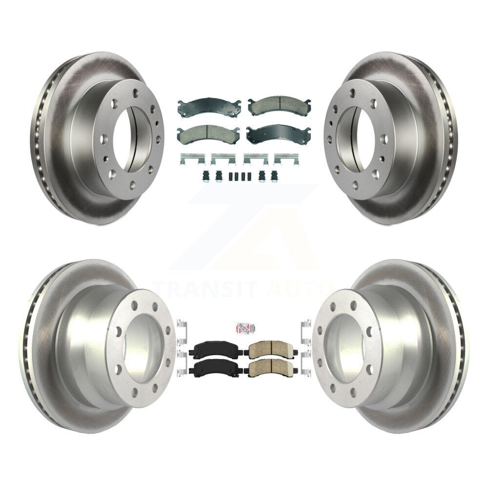 Kit de rotors de frein à disque avant et arrière en céramique, pour Chevrolet Express 450