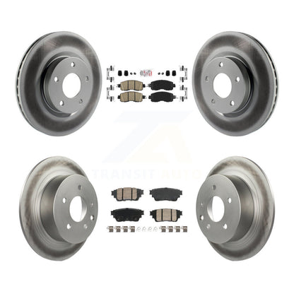 Kit de Rotor de frein à disque, revêtement de coussinets en céramique avant et arrière, pour Nissan Altima AW 2019 – 2020