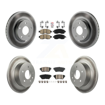 Kit de Rotor de frein à disque, revêtement de coussinets en céramique avant et arrière, pour Nissan Altima AW 2019 – 2020