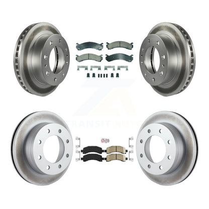 Kit de rotors de frein à disque, revêtement de coussinets en céramique avant et arrière, pour Chevrolet Express 2500 GM
