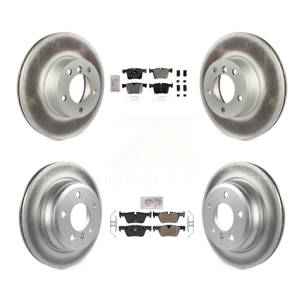 Kit de rotors de frein à disque, revêtement de protection semi-métallique avant et arrière, pour BMW 320i xDrive 328