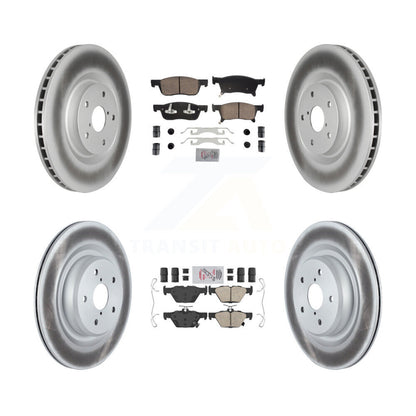 Kit de plaquettes de frein en céramique avant et arrière et Rotor de frein à disque revêtu pour Subaru Ascen 2019 – 2024