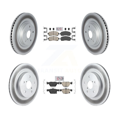 Kit de rotors de frein à revêtement de plaquettes en céramique avant et arrière, pour Subaru Outback Legac 2020 – 2022