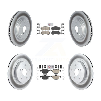 Kit de rotors de frein à revêtement de plaquettes en céramique avant et arrière, pour Subaru Outback Legac 2020 – 2022