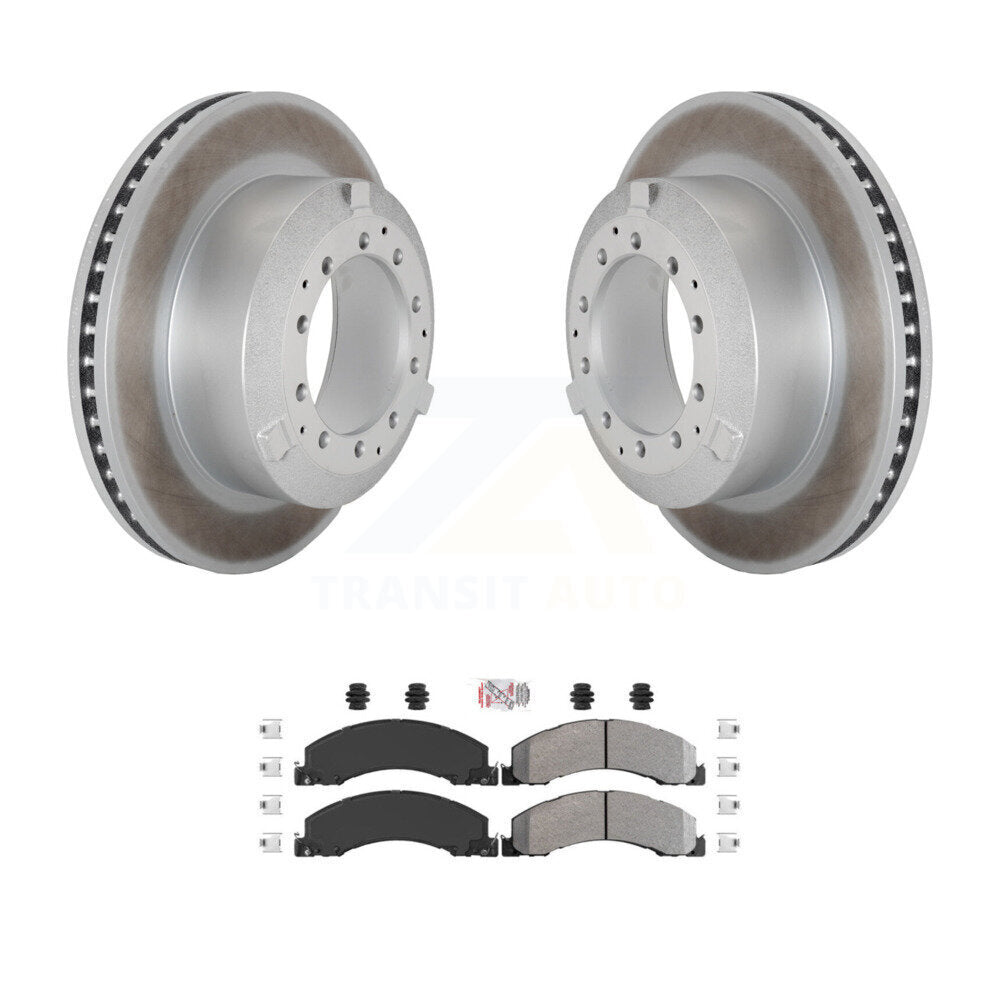 Kit de plaquettes de frein semi-métalliques pour Rotor de frein arrière, pour Ram Dodge Sterling Truck 4500 4