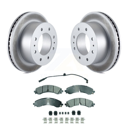 Kit de rotor de frein arrière et de plaquettes semi-métalliques pour GMC Chevrolet Sierra 2500 H