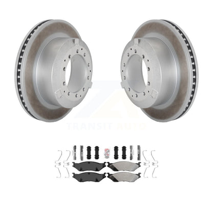 Kit de plaquettes semi-métalliques de Rotor de frein à revêtement arrière, pour Ford F-450 Super Duty F-550 I