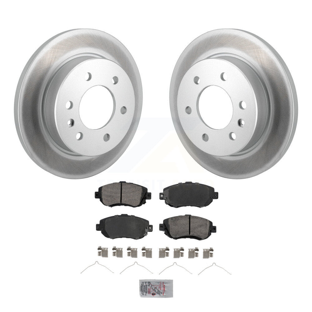 Kit de plaquettes semi-métalliques de Rotor de frein de manteau arrière pour Mercedes-Benz Sprinter 2500 350