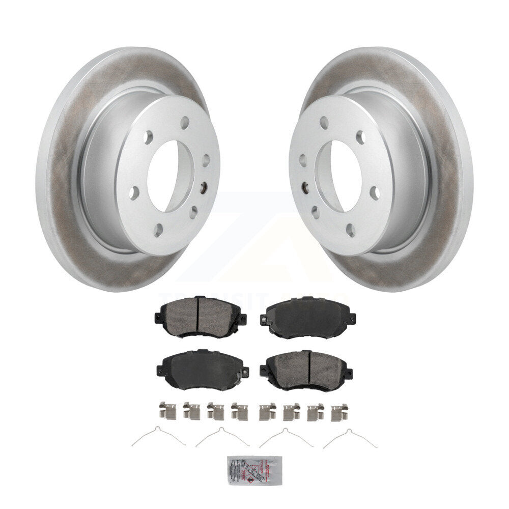 Kit de plaquettes semi-métalliques de Rotor de frein de manteau arrière pour Mercedes-Benz Sprinter 2500 350