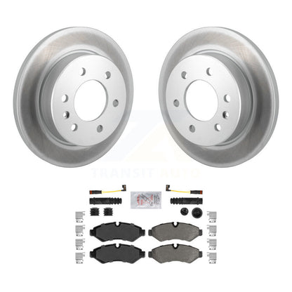 Kit de plaquettes semi-métalliques de Rotor de frein de manteau arrière pour Mercedes-Benz Sprinter 2500 350