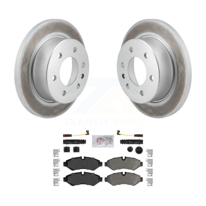 Kit de plaquettes semi-métalliques de Rotor de frein de manteau arrière pour Mercedes-Benz Sprinter 2500 350