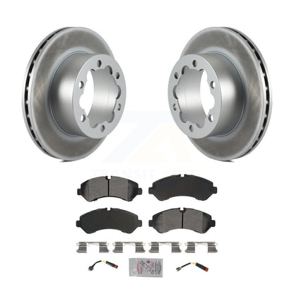 Kit de plaquettes semi-métalliques de Rotor de frein de manteau arrière pour Mercedes-Benz Sprinter 3500 450