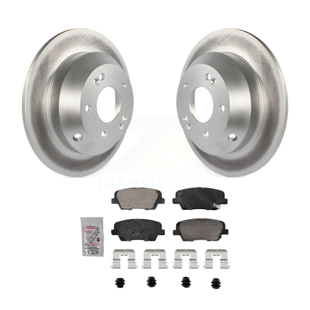 Kit de plaquettes de frein en céramique, Rotors de manteau arrière, pour Hyundai Santa Fe Sport Kia Sorento X