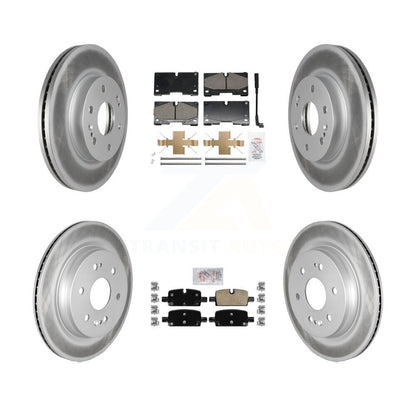 Kit de rotors de frein à revêtement en céramique avant et arrière, pour Chevrolet GMC Silverado 1500 X