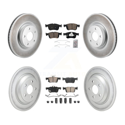 Kit de Rotor de frein à couche de plaquettes en céramique avant et arrière, pour Ford Escape Bronco Sport Lincol