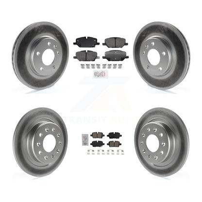 Kit de Rotors de frein à revêtement en céramique avant et arrière, pour GMC Terrain avec Rotor de 321mm