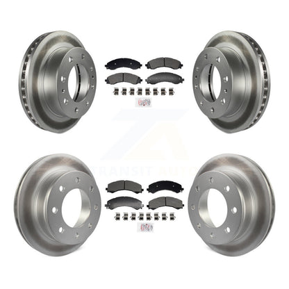 Kit de rotors de frein à revêtement semi-métallique avant et arrière, pour GMC Savana 2500 Chevrole