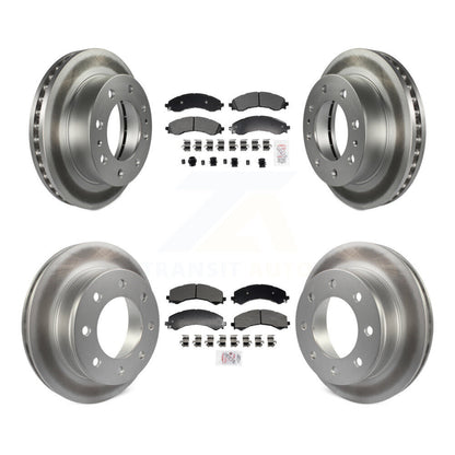 Kit de rotors de frein à revêtement semi-métallique avant et arrière, pour GMC Savana 2500 Chevrole