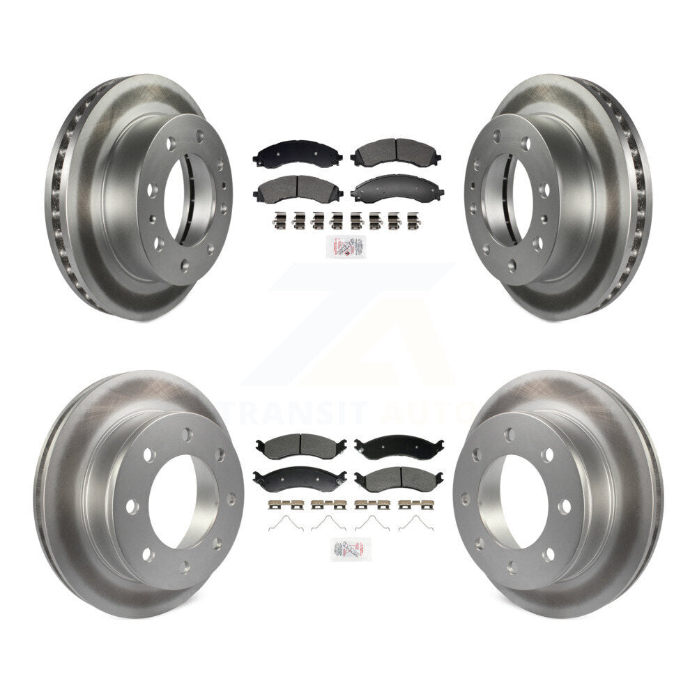 Kit de rotors de frein à revêtement semi-métallique avant et arrière, pour GMC Savana 2500 Chevrole