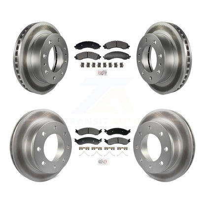 Kit de rotors de frein à revêtement semi-métallique avant et arrière, pour GMC Savana 2500 Chevrole