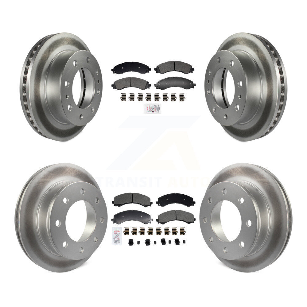 Kit de rotors de frein à revêtement semi-métallique avant et arrière, pour GMC Savana 2500 Chevrole